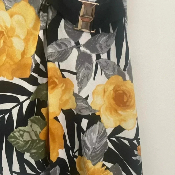 Midnight Velvet floral tunic top - Picture 3 of 5